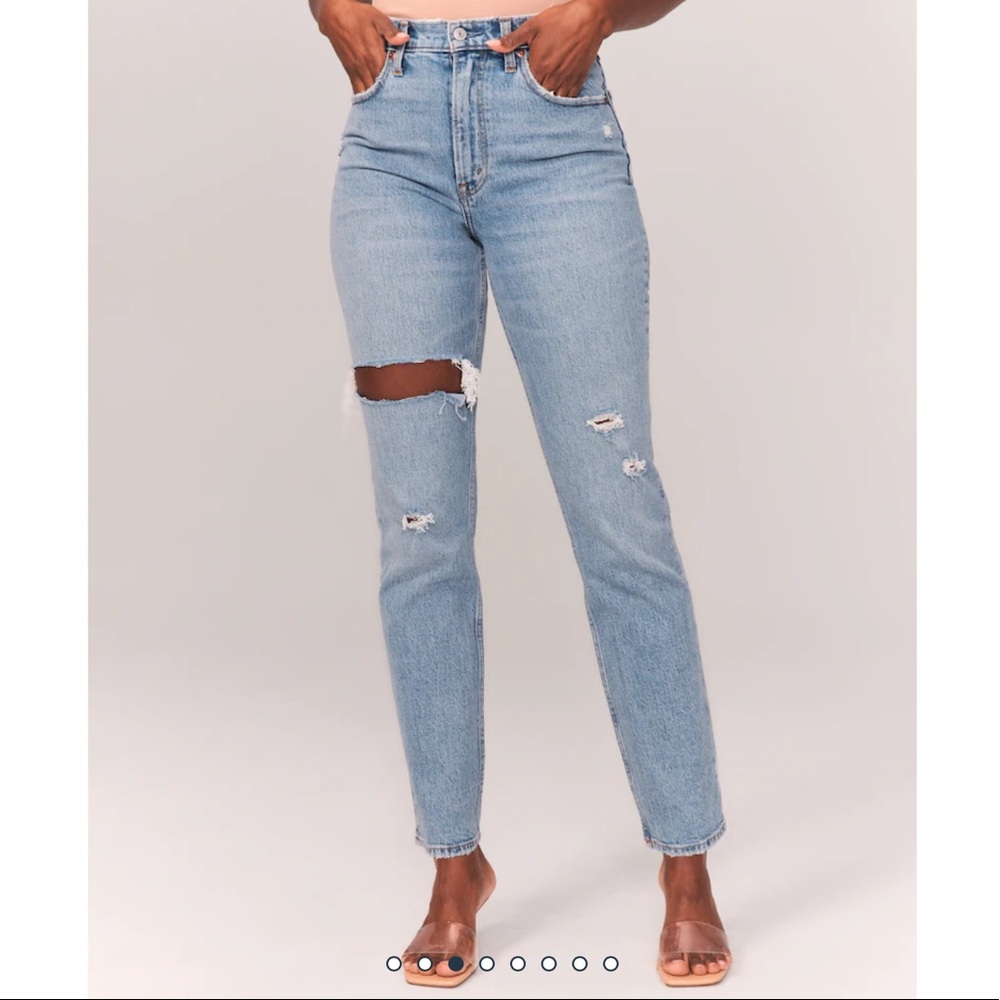 Abercrombie Curve Love 90s Straight Jeans
